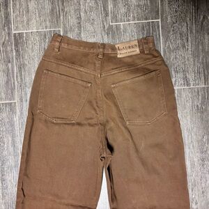 Brown jeans